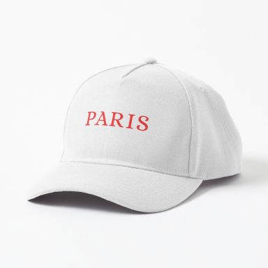 Paris Baseball Cap by Ella M